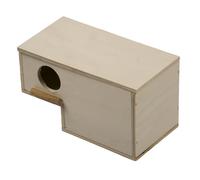 Nichoir exotiques trou rond Duvoplus Beige 12x10x13 cm