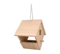 Nichoir Mangeoire - 22,5x23x16 Cm -Bois