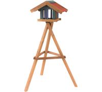 Nichoir Mangeoire à Oiseaux pour Avec Support Bois de Pin 70x80x132cm