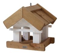 Nichoir Mangeoire Oiseaux à Fabi Pin Résistant aux Intempéries Robuste