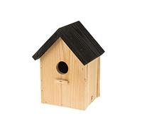 Nichoir naturel pour mésanges bleues et petites espèces de mésanges en bois, aide à la nidification avec trou d'entrée de 32 mm, nichoir pour mésanges