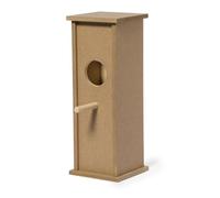 Nichoir Oiseaux à Monter - Kit Nichoir Bois DIY - Nid Oiseau Ecologique - Lot de 2 (Style3)