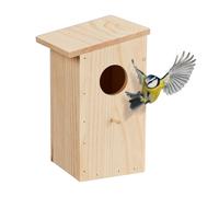 Nichoir oiseaux exterieur maison pour mésanges léger 0,7 kg nichoir pour oiseaux