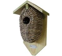 Esschert Design Nichoir Poche Jonc de Mer Mésanges Charbonnières