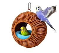 Nichoir pour cage, nichoir lavable et résistant à la mastication, lit pour perruches, petits canaris, Lovebirds, comme coussin, salon, intérieur, extérieur, volière,