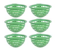 Nichoir pour cailles - Lot de 6 bols d'incubation pour cage à oiseaux | Bassin d'élevage en polypropylène durable - 14 cm Bol d'incubation robuste | Pour perruches, canaris, perruches, cacadus