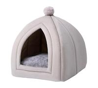 Nichoir pour Chat Intérieur, Lit Niche pour Chat D’intérieur, Maisons Et Dômes pour Chats, Respirant Lit pour Chat Lavable Abri Chaud pour Chat Lit pour Chat Chien Lit Confortable