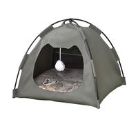 Nichoir pour chat, nichoir pour animal domestique respirant, confortable pour toutes les saisons, cadre pliable, abri doux et léger pour l'intérieur, l'extérieur, les voyages, chaton, chiot, lapin