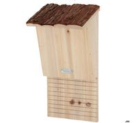 Nichoir pour chauve souris avec toît en écorce