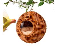 Nichoir pour Perruche - Lit pour Inséparables,Nichoir Dortoir Inséparables,Adapté Aux Propriétaires d'animaux, Amoureux, Ara, Conure, Zoo, Volières, Salon, Chambre, Étude, Bureau À