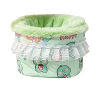 Nichoir pour perruches en coton chaud avec motif inséparable 80 g | Maison de jardin pour perruches - Pour inséparables, pinsons, petits perroquets - Pour intérieur ou extérieur