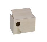 Nichoir pour perruches Nobby Pet Beige 22x16x14 cm