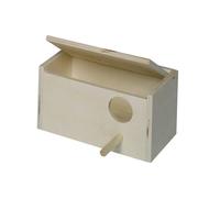 Nichoir pour perruches Nobby Pet Beige 22x16x17 cm