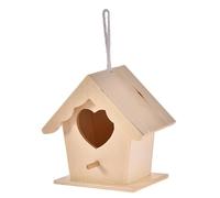 Nichoir pour petits oiseaux chanteurs tels que les mésanges, les moineaux et les faucons - Intérieur comme décoration et extérieur comme lieu de nidification, bien sûr résistant aux intempéries, idéal