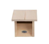 Nichoir rouge gorge bois naturel