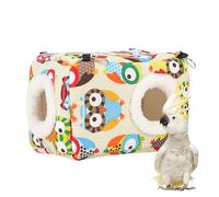 Nichoir - Toile en peluche PP coton | Lit chaud pour oiseaux | Abri isolant doux pour perroquets, calopsittes, petits oiseaux et utilisation quotidienne par temps froid