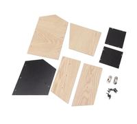 Nichoirs à Chauves-Souris pour l'extérieur, Boîtes à Chauves-Souris à Double Chambre pour l'extérieur de la Maison à Chauves-Souris, Boîtes à Chauves-Souris en Bois, Kit