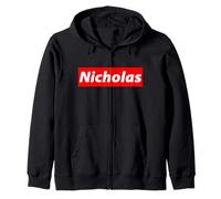 Nicholas 90's Streetwear Y2K Tenue Nick Cadeau pour Nicholas Sweat à Capuche