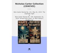 Nicholas Carter Collection (CDXCVII): Nick Duplicate Night September Driven Cover Double Ruse