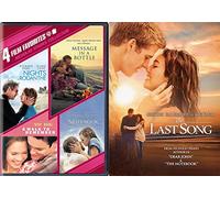 Nicholas Spark 5-Movie Bundle - The Last Song, Nights in Rodanthe, Message in a Bottle, A Walk to Remember & The Notebook 5-DVD Bundle