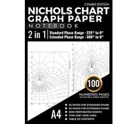 Nichols Chart Graph Paper Notebook - Standard & Extended Nichols Charts for Control System Engineering: 100 Numbered Pages with Table of Contents | ... (-360° to 0°) Nichols Charts | DIN A4 Size