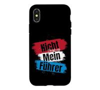 Nicht Mein Führer Pas Mon Président #Notmypresident Coque pour iPhone X/XS