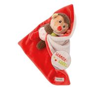 NICI 22 x 22 cm avec Peluche Douce Hérisson 12 cm sur la Carte Doudou sur Le Dessus Taille Unique