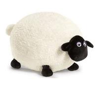NICI- Peluche Mouton Shirley 30cm, 39657, Noir/Blanc