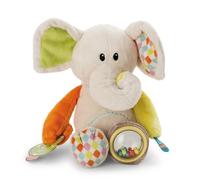 Nici 39704 Activity Doudou Éléphant Dundi, 23 cm