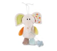 Nici 39718 Horloge de jeu éléphant Dundi, 18 cm