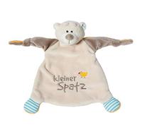 'Nici 40041 Doudou Ours, Message et image Motif brodé, "Petit moineau, 25 x 25 cm