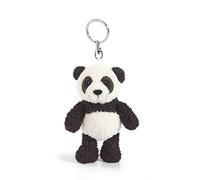 NICI 41078.0 Wild Friends Porte-clés Panda Yaa Boo 10 cm Noir/Blanc