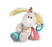 NICI 42076 - Ma première activité, Schmusetier Esel Muli, 23 cm, beige