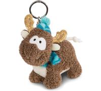 NICI 44101 - Pendentif en Peluche - Renne Reny Heart (10cm) Porte-Clés Peluche