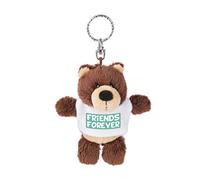 Nici 44711 Porte-clés Ours avec t-Shirt Friends Forever Marron 10 cm