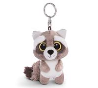 NICI 45550 Glubschis Schlüsselanhänger Waschbär Clooney 9cm Abdominal Support, enfants unisexes ,Gris/Blanc, 9 cm