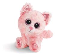 Nici 45554 Glubschis Cuddly Toy Cat Dreamie 15cm, Star, Pink, Medium
