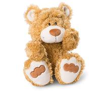 NICI 46508 - Ours en Peluche à câliner de 35 cm I Ours Brun doré Traditionnel I Jouets douillets pour Filles, garçons et bébés I Peluches animales pour Jouer, Collectionner et câliner