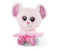 NICI 46865 Glubschis: L’Original - Souris ballerine Glubschis « Yammy » 15 cm - Peluche animaux Ballerine pour enfants et adultes dès la naissance - Peluches douillettes aux grands yeux scintillants