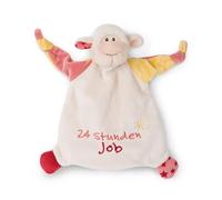 NICI 47130 Agneau 24 Heures 25 x 25 cm à partir de 0 Mois - Doudou pour bébé et Tout-Petits - Doudou pour bébé et garçon