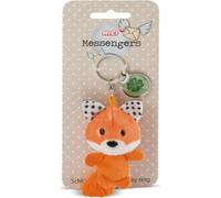 Nici 47534 Porte-clés Renard en peluche 7 cm Symbole Trèfle