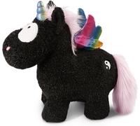 Nici 48410 Licorne Rainbow Yin 32Cm Debout Noir