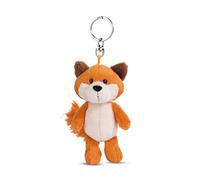 NICI Renard Fridalie 10 cm Orange-Pendentif Animal câlin Durable lanière, Anneau Porte-clés, 49140