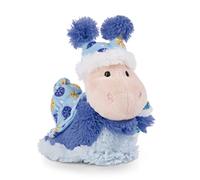NICI 49309 Cuddly Toy Snail Sille 17 cm Blue Standing Soft Plush Cute Plush Toy for Cuddling and Playing, for Children and Adults, Great Gift Idea