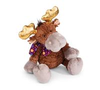 NICI 49311 Cuddly Toy Elk Thure 22 cm Brown Snuggle Soft Plush Cute Plush Toy for Cuddling and Playing, for Children and Adults, Great Gift Idea
