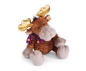 NICI 49311 Cuddly Toy Elk Thure 22 cm Brown Snuggle Soft Plush Cute Plush Toy for Cuddling and Playing, for Children and Adults, Great Gift Idea