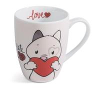 Nici 49419 Tasse Rouge, Blanc Universel Rouge