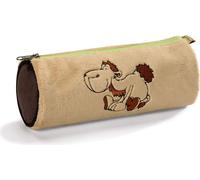 Nici 52052 Pochette de crayons chameau en peluche, beige