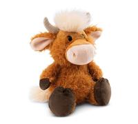 NICI 61118 Peluche McMooray en forme de bovin des Highlands Marron 33 cm - Peluche mignonne pour se blottir et jouer avec, pour enfants et adultes, excellente idée cadeau