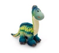 NICI Peluche 61571 Dinosaure Snackilus – 29 cm, doux et mignon, bleu, cadeau enfants & adultes